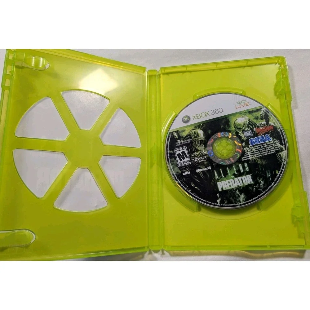 Aliens vs. Predator - Microsoft Xbox 360 (2010) Complete CIB Video Game Sega